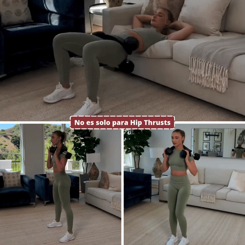 Cinturón Acolchado para Hip Thrusts